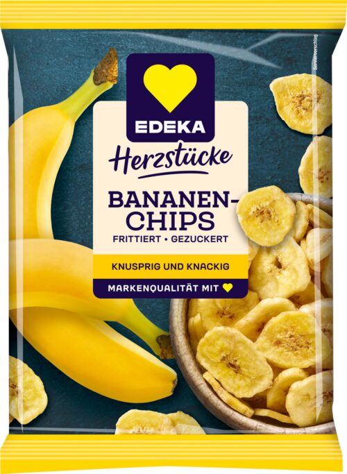 EDEKA Herzstücke Bananenchips 150g