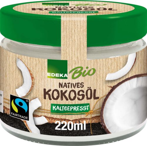 EDEKA Bio Kokosöl Fairtrade 220ml