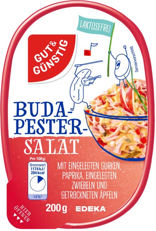 Gut & Günstig Budapester Salat 200g