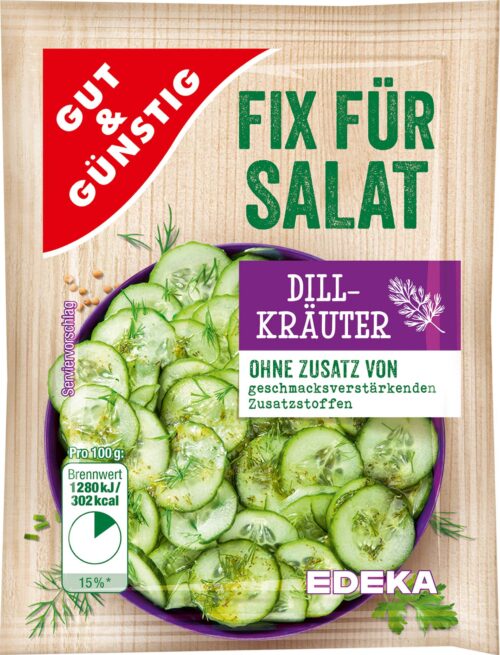 Gut & Günstig Fix für Salat  5x10g