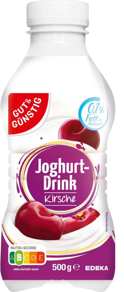 Gut & Günstig Joghurtdrink Kirsch 500g