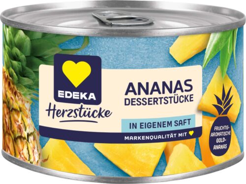 EDEKA Herzstücke Ananas Dessertstücke 227g