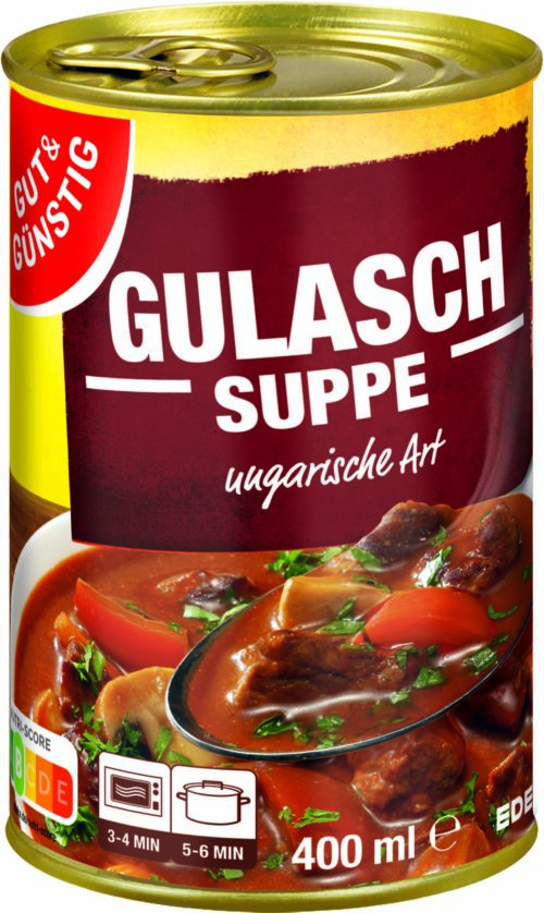 Gut & Günstig Gulasch-Suppe 400ml