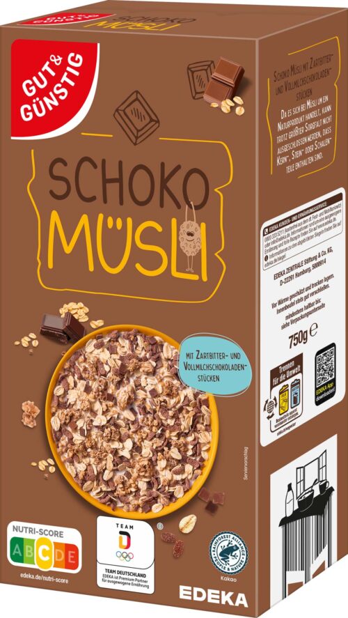 Gut & Günstig Schoko Müsli 750g