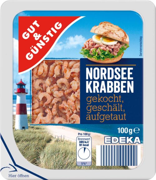 Gut & Günstig Nordseekrabben 100g