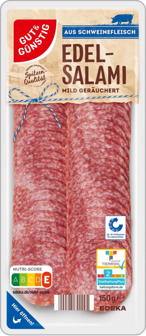 Gut & Günstig Edel-Salami 150g