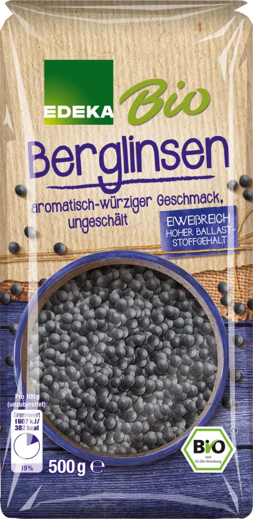 EDEKA Bio Berglinsen 500g