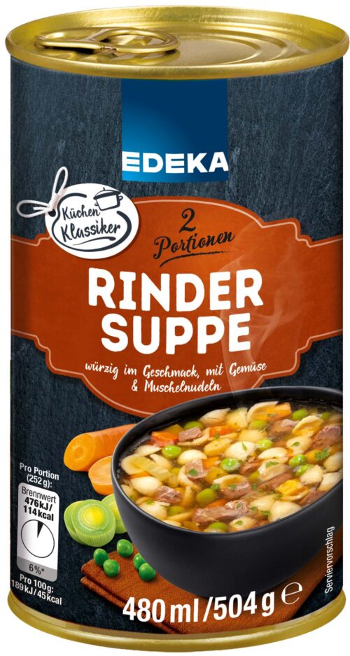 4311501651759 EDEKA Rindersuppe 480ml