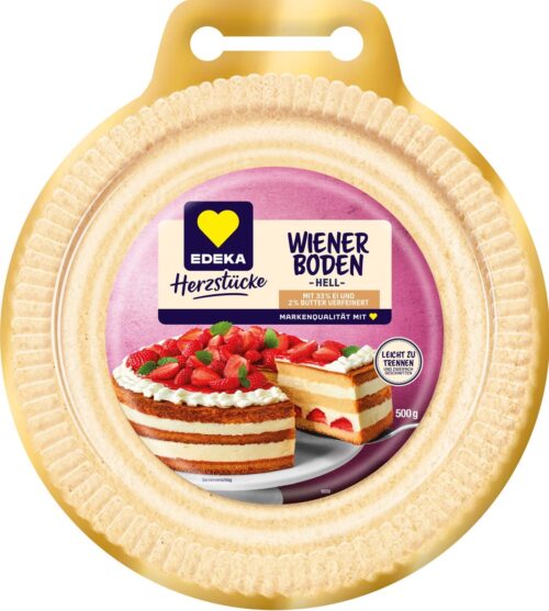 EDEKA Herzstücke Wiener Boden hell 500g