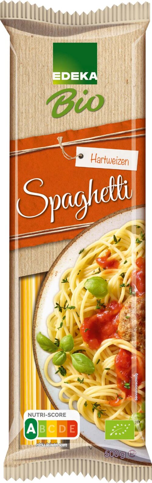 EDEKA Bio Spaghetti Hartweizen 500g