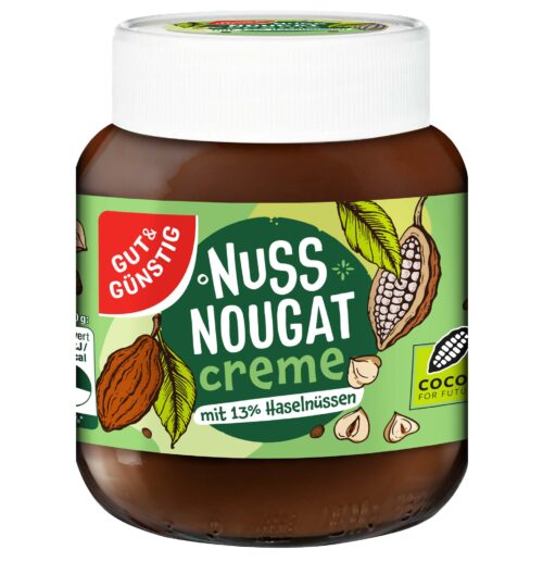 Gut & Günstig Nuss Nougat Creme 400g