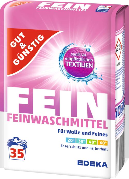Gut & Günstig Feinwaschmittel 35WL 1,75kg