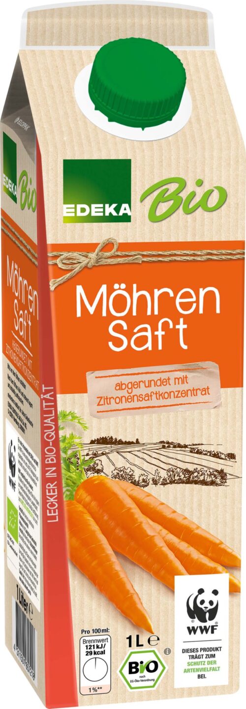 EDEKA Bio Möhrensaft 1l