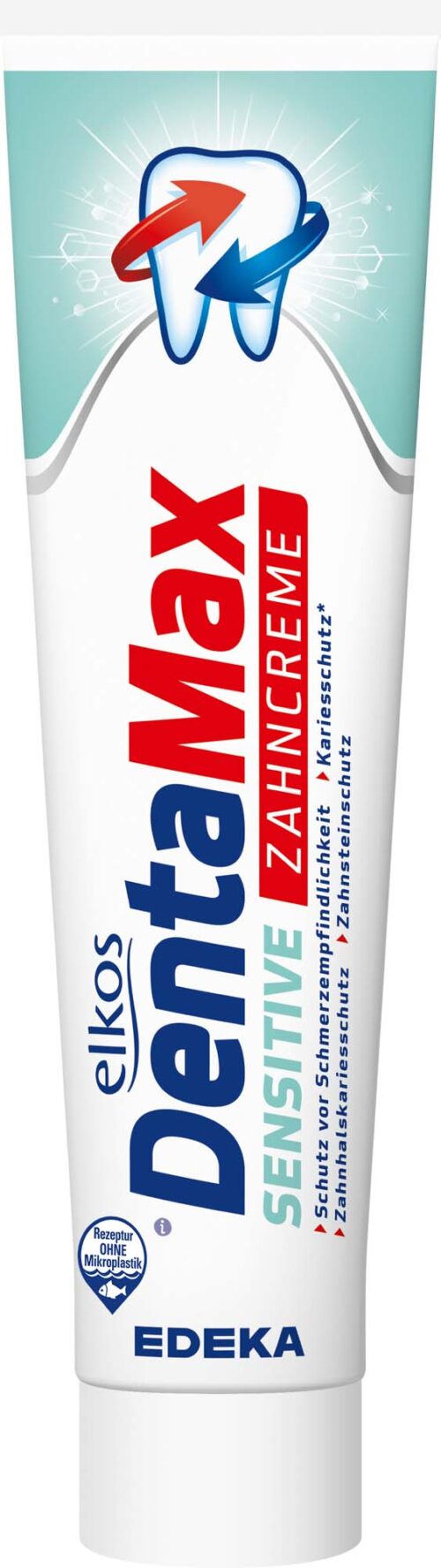 EDEKA elkos DentaMax Zahncreme Sensitiv 125ml