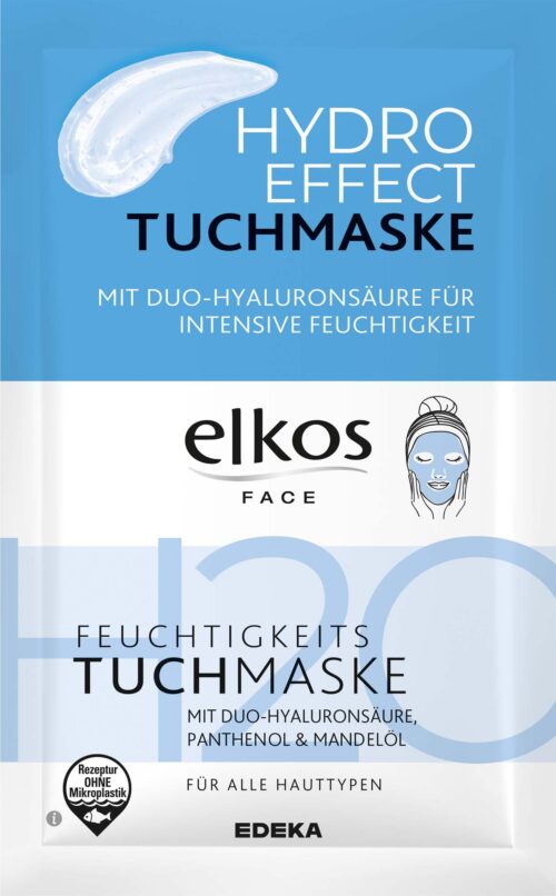 EDEKA elkos Hydro Effect Tuchmaske 1ST