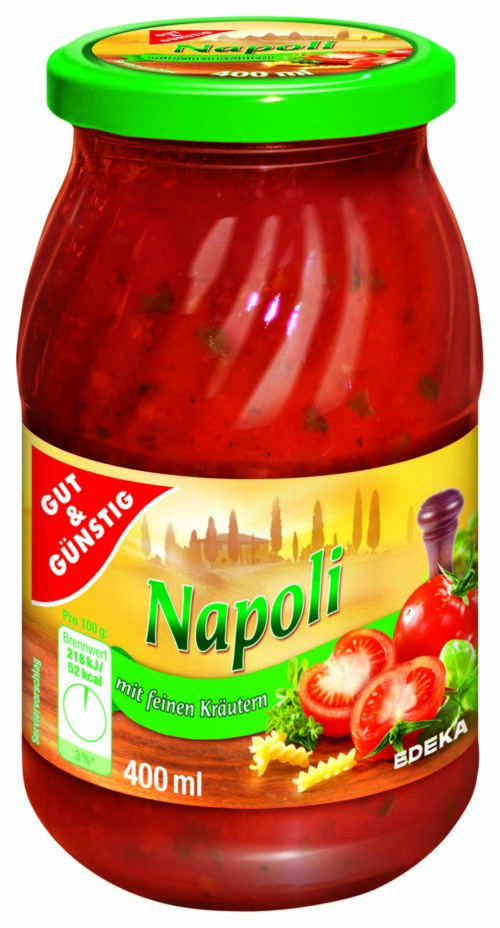 Gut & Günstig Nudelsauce Napoli 400ml