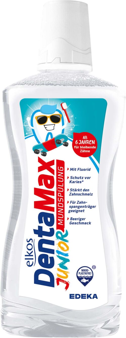 EDEKA elkos DentaMax Junior Mundspülung 500ml