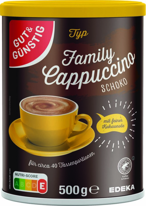 Gut & Günstig Cappuccino Schoko 500g