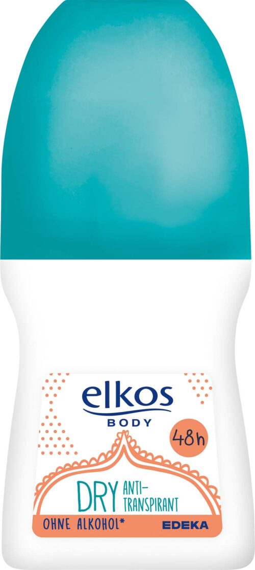EDEKA elkos Dry Antitranspirant Deo Roll-On 50ml