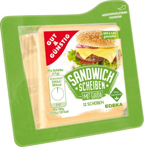 Gut & Günstig Sandwich Gouda 45% 200g