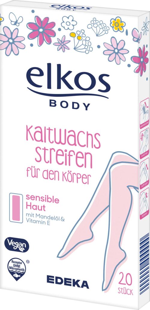 EDEKA elkos Body Kaltwachstreifen Körper 20ST