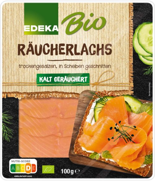 EDEKA Bio Räucherlachs 100g