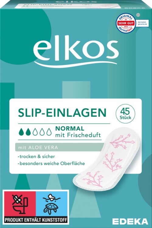EDEKA elkos Slipeinlagen Aloe Vera 45ST