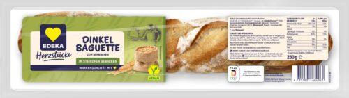EDEKA Herzstücke Steinofenbaguette Dinkel 250g