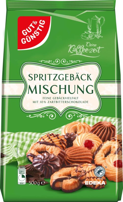 Gut & Günstig Spritzgebäckmischung 500g