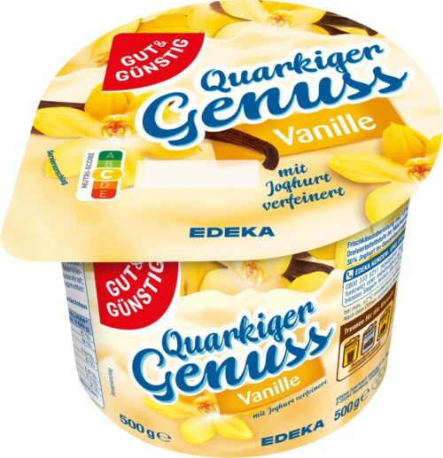 Gut & Günstig Fruchtquark Vanille 500g
