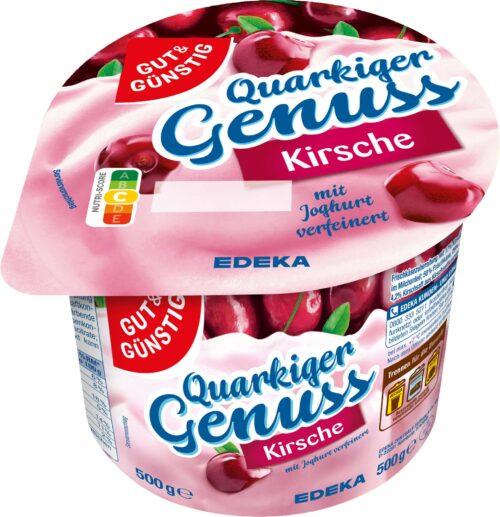 Gut & Günstig Fruchtquark Kirsche 500g