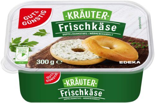 Gut & Günstig Frischkäse Kräuter 65% 300g