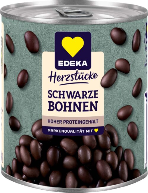 EDEKA Herzstücke Schwarze Bohnen 400g