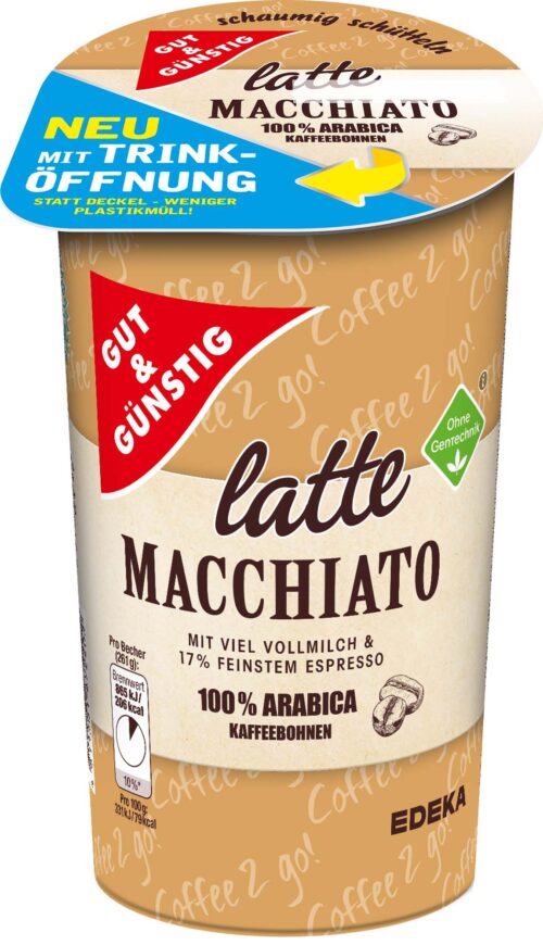 Gut & Günstig Latte Macchiato 250ml