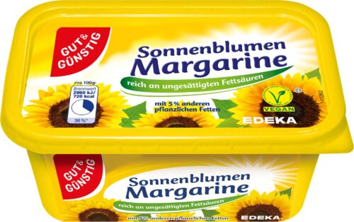 Gut & Günstig Sonnenblumenmagarine 500g