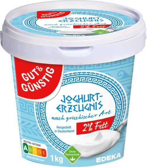 Gut & Günstig Joghurterzeugnis nach griechischer Art 2% 1kg