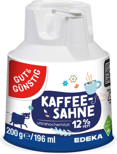 Gut & Günstig Kondensmilch Kännchen 12% 200g