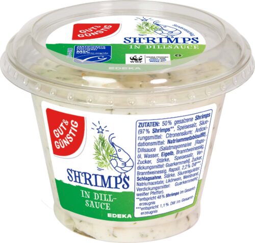 Gut & Günstig Shrimps in Dillsauce 200g