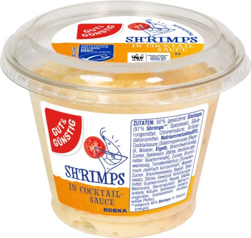 Gut & Günstig Shrimps in Cocktailsauce 200g