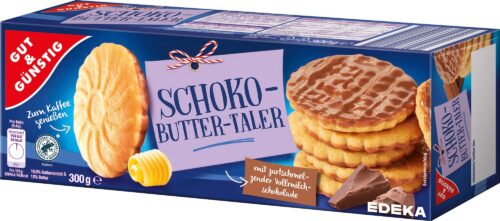 Gut & Günstig Schoko-Butter-Taler 300g