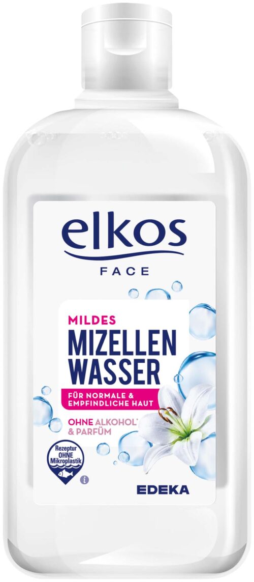 EDEKA elkos mildes Mizellenwasser 400ml