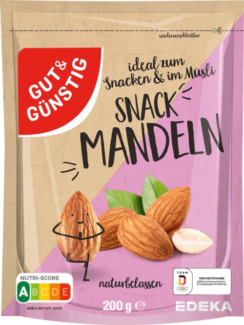 Gut & Günstig Snack Mandeln 200g