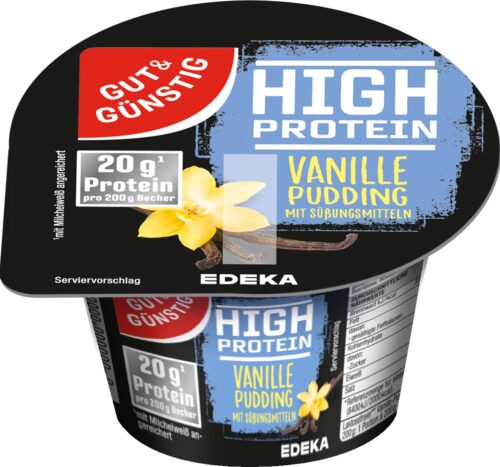 Gut & Günstig Proteinpudding Vanille 200g