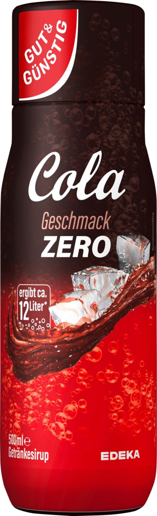Gut & Günstig Sirup Cola Zero 0,5l