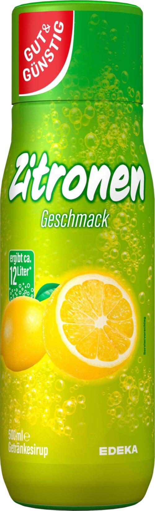Gut & Günstig Sirup Zitrone 0,5l