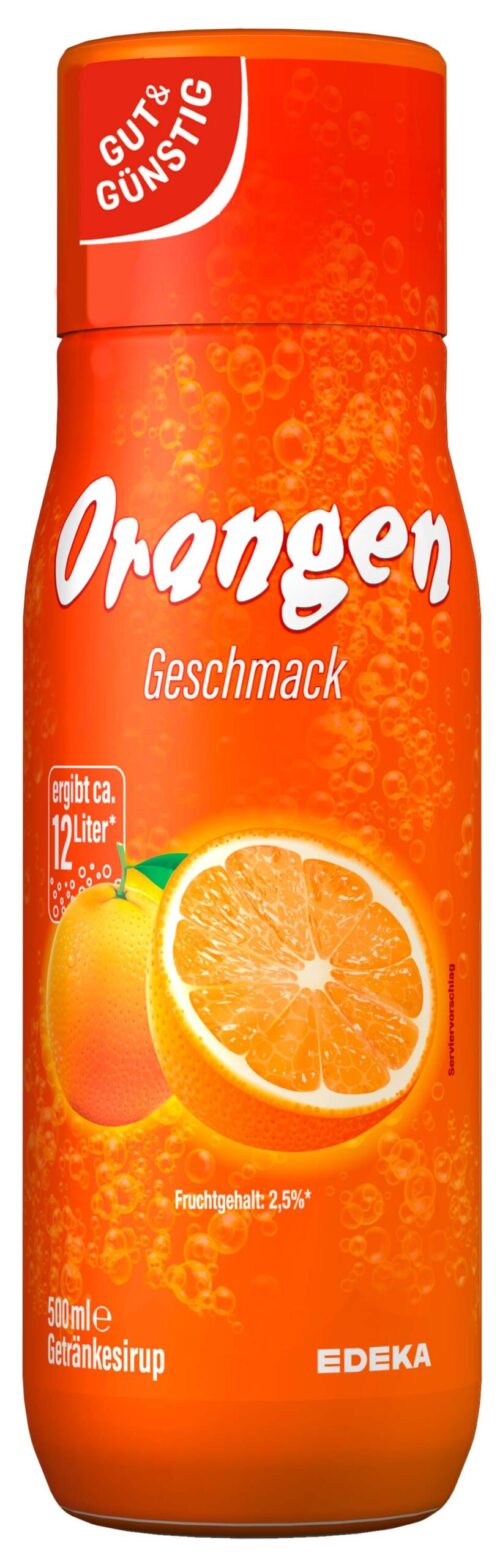 Gut & Günstig Sirup Orange 0,5l