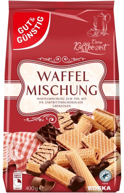 Gut & Günstig Waffel Mischung 400g
