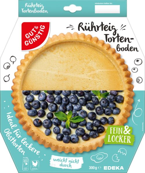 Gut & Günstig Rührteig Tortenboden 300g