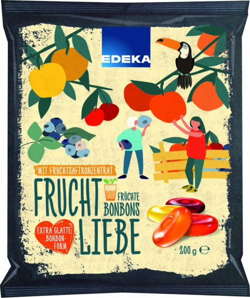 EDEKA Fruchtbonbon Mischung 200g