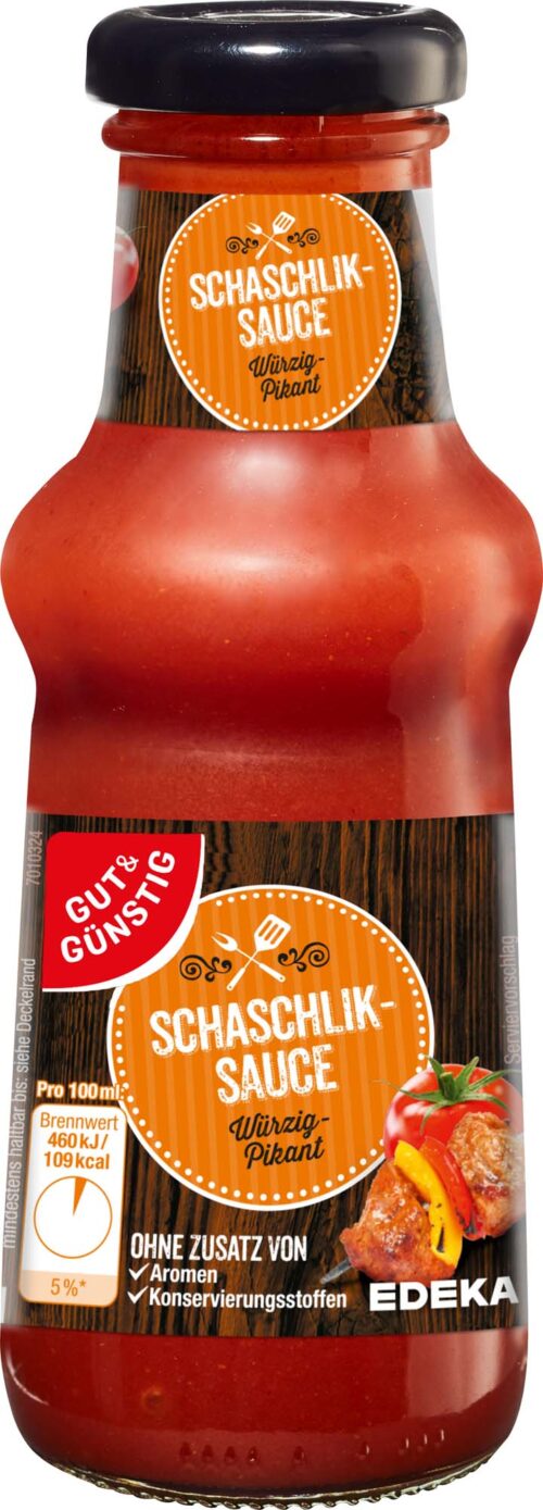 Gut & Günstig Schaschlik Sauce 250ml